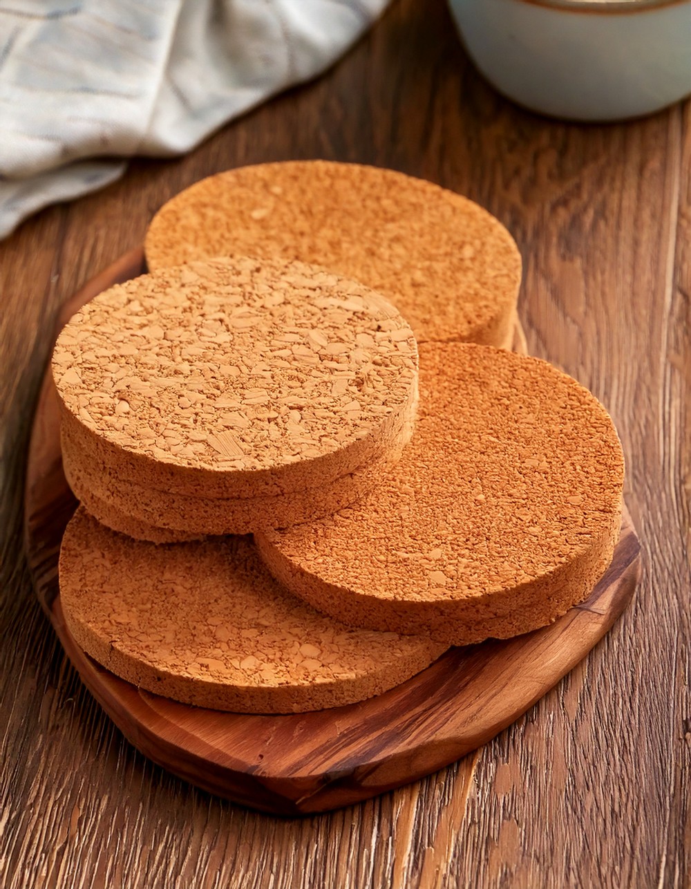 Cork Trivets and Coasters for a Natural Touch