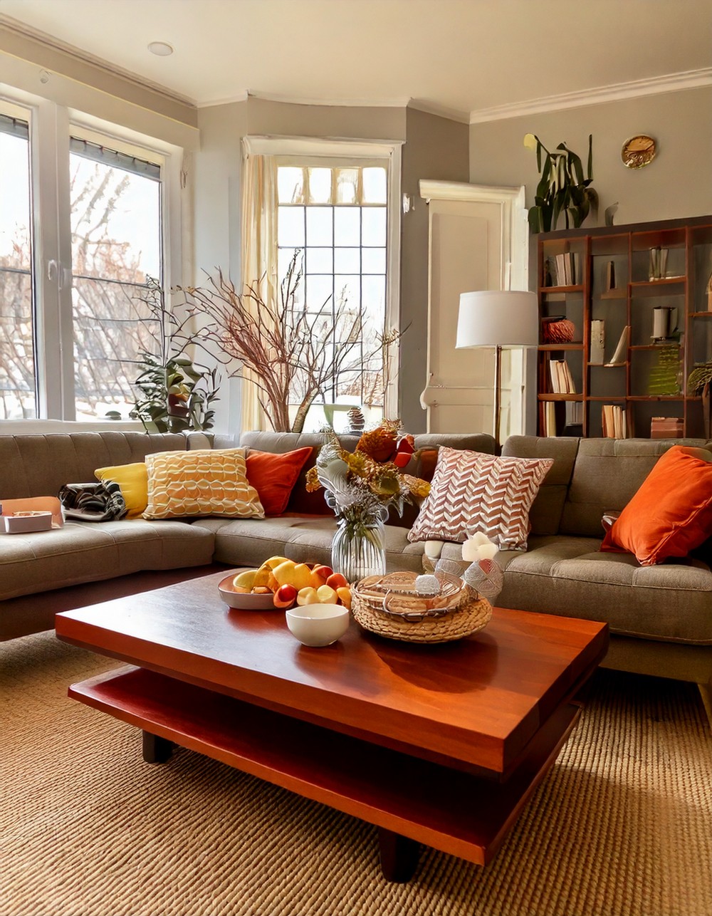Declutter Coffee Tables and Add a Seasonal Centerpiece