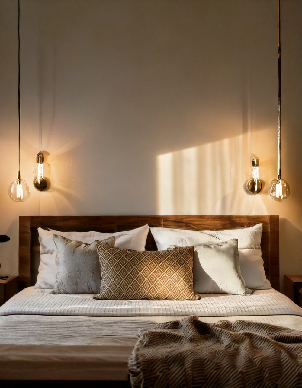 Incorporate Wall-Mounted Lighting to Free Up Space