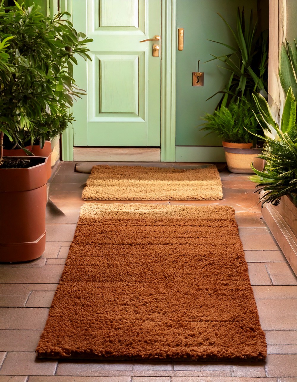 Layered Doormats for Instant Style
