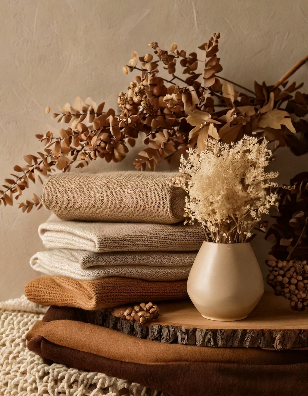 Layered Neutrals for Depth and Warmth