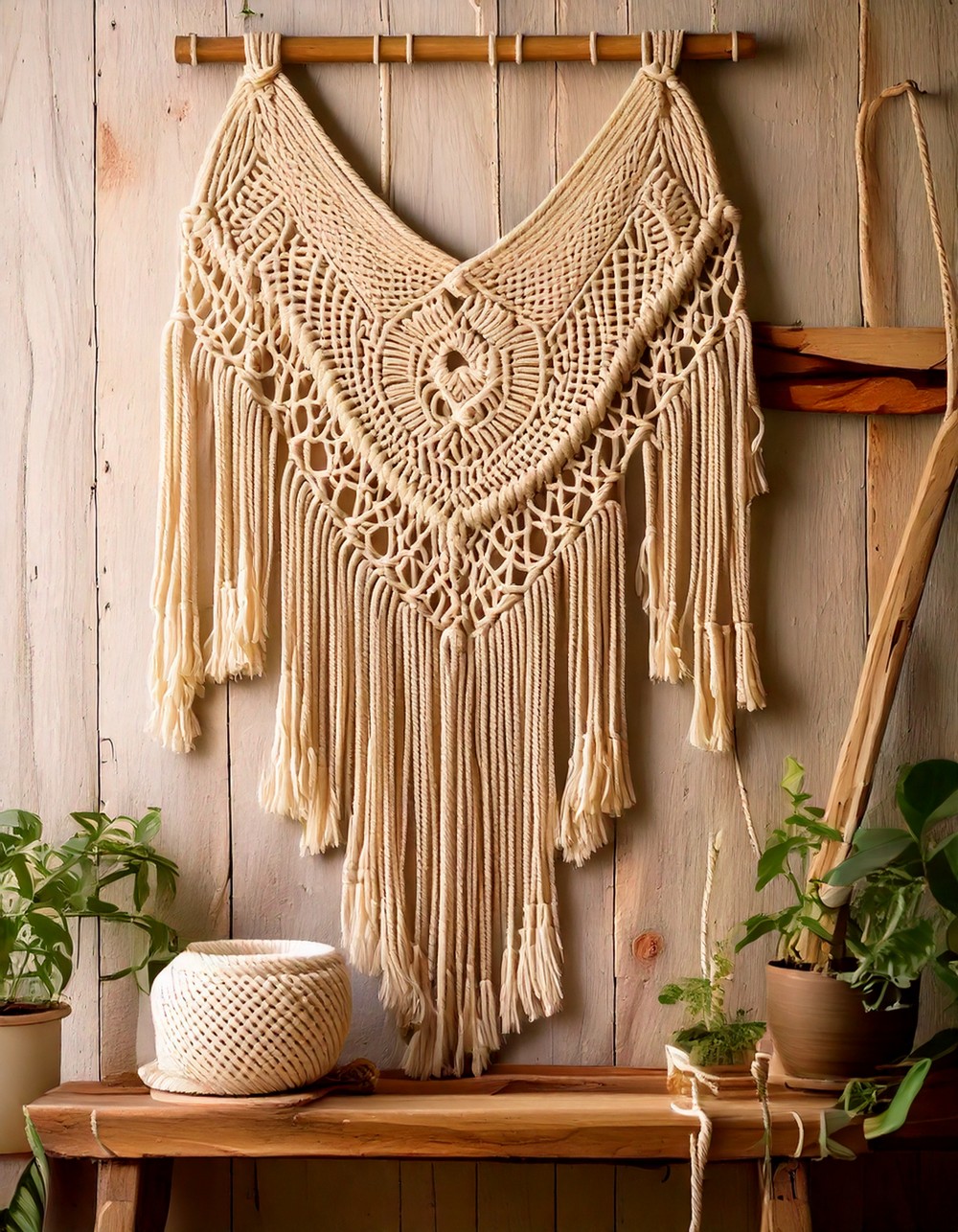Macramé and Woven Wall Hangings for Texture