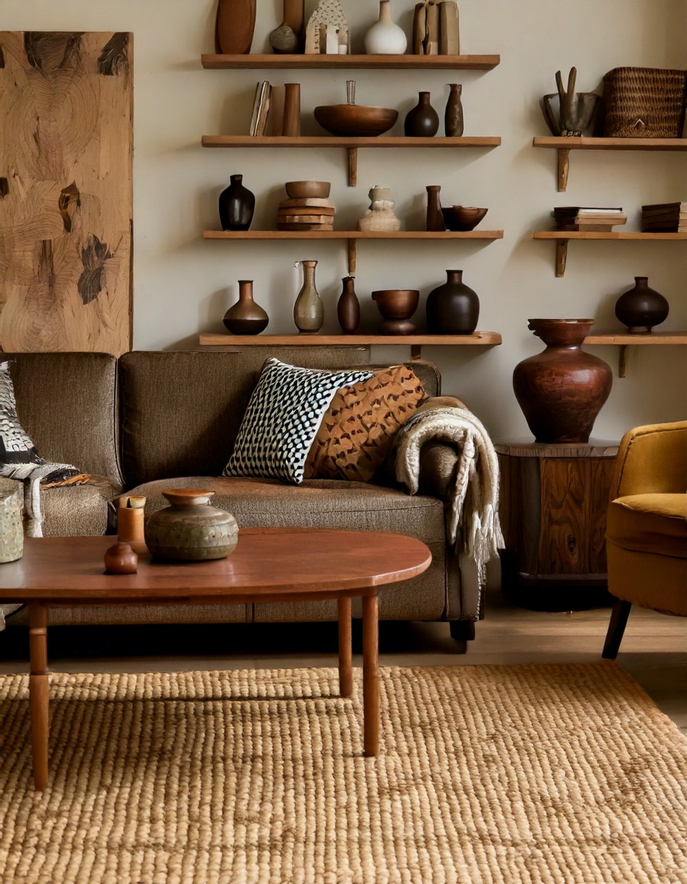 Mix Old and New Furniture for a Lived-In Look