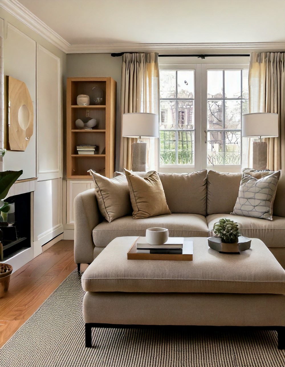 Multi-Use Living Room Layout