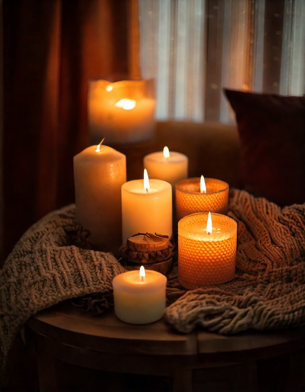 Place a Few Cozy Candles