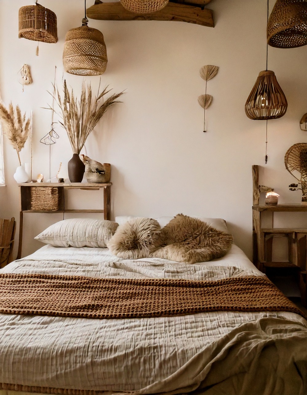 Redefine the Bed Space Without a Headboard