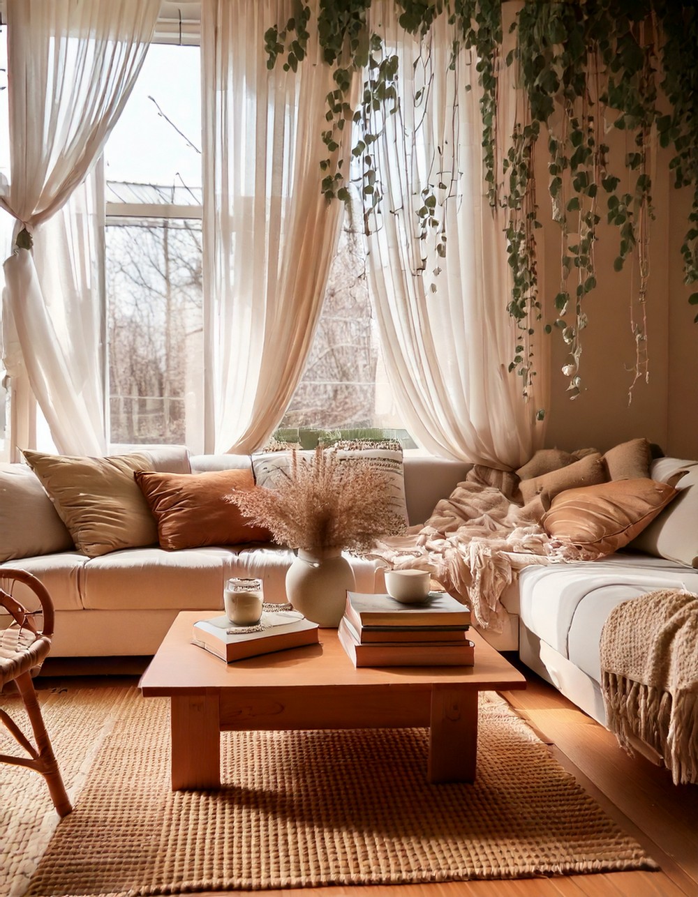 Sheer Curtains for an Airy, Dreamy Ambiance