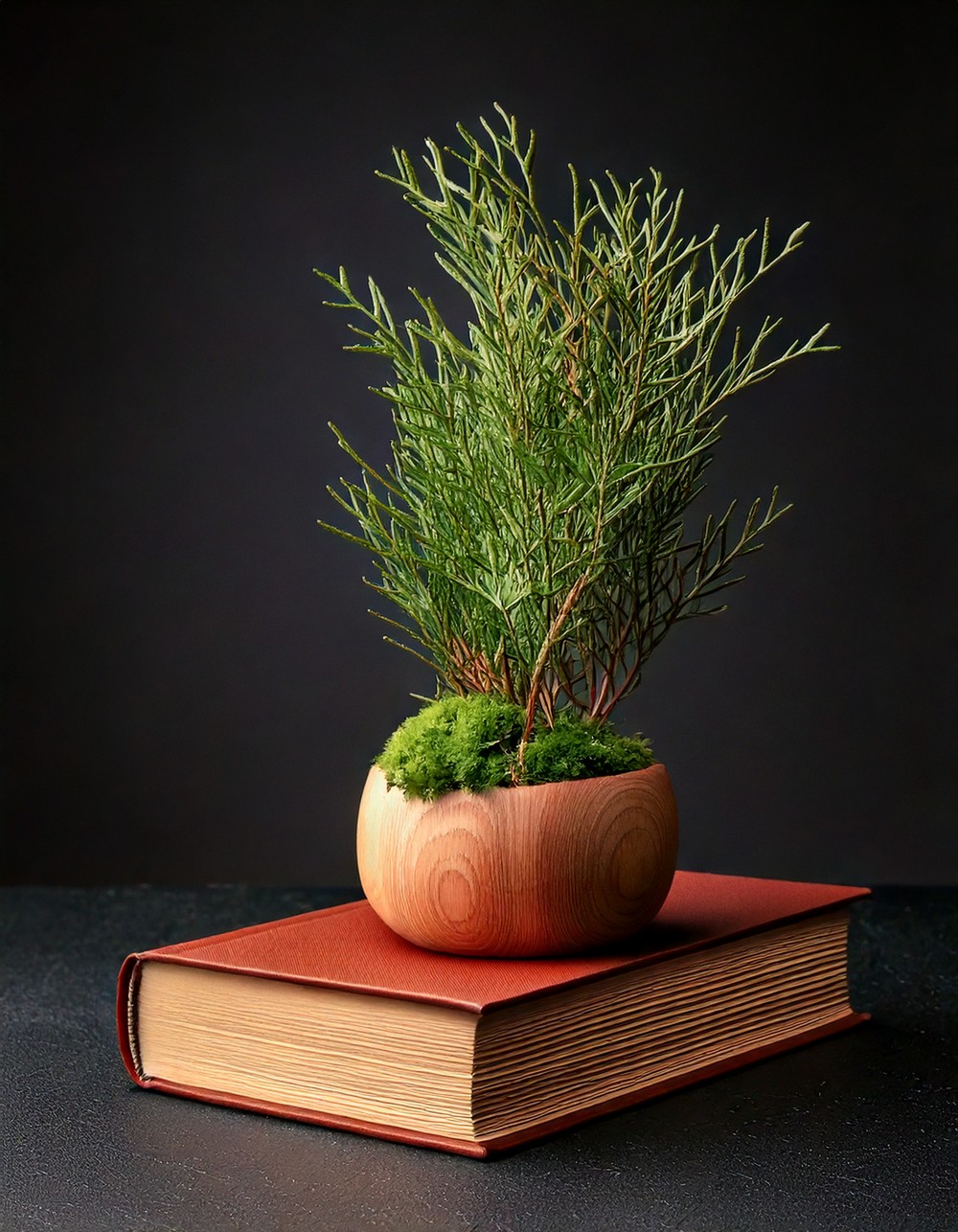 Single Art Book with a Decorative Object
