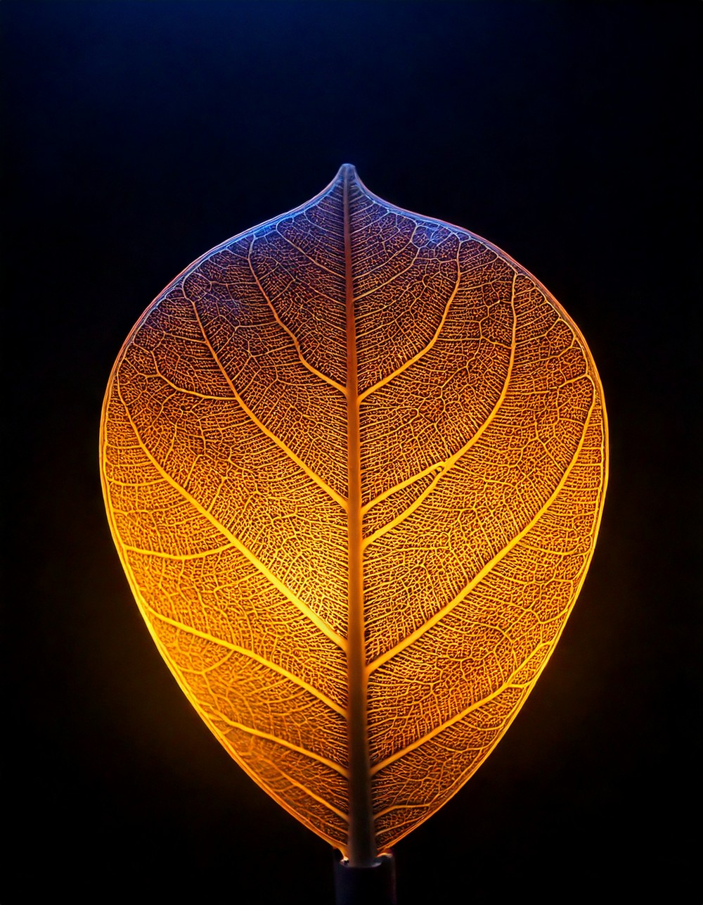 Solar-Powered Leaf-Shaped Lights