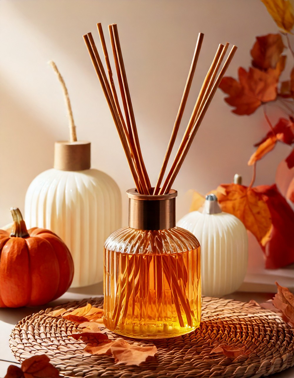 Subtle Scented Diffusers with Autumn Fragrances