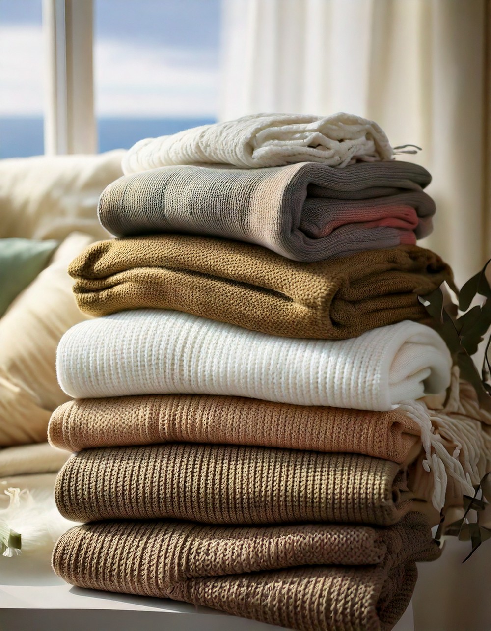 Swap Out Lightweight Textiles for Cozy Layers
