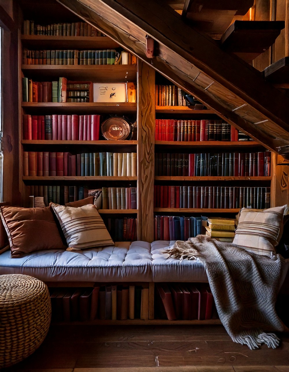 Under-the-Stairs Hideaway for a Secret Retreat