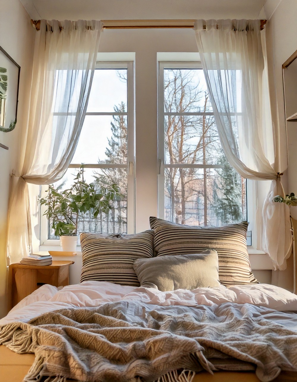 Use Sheer Curtains to Let in Natural Light