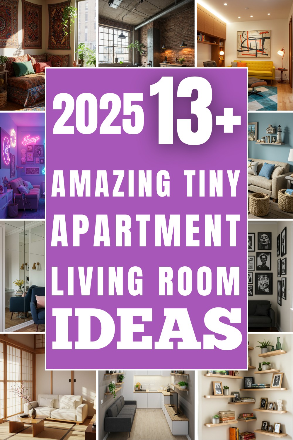 13 Amazing Tiny Apartment Living Room Inspirations - The Newlywed - Tiny Apartment Living Room Arrangements