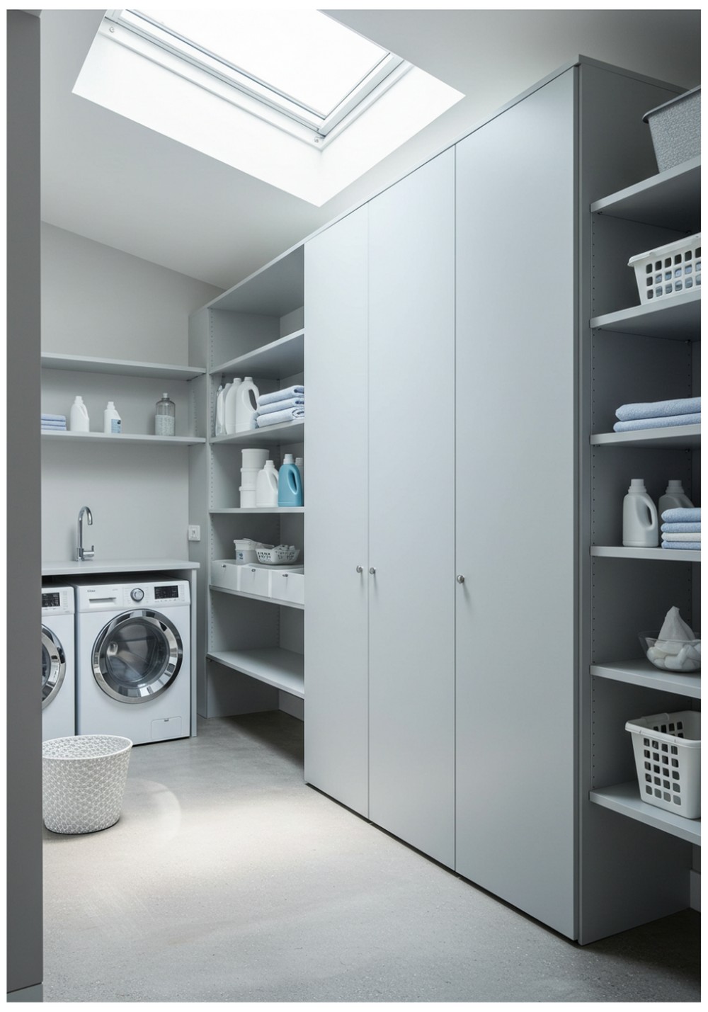 Built-In Vertical Storage Solutions