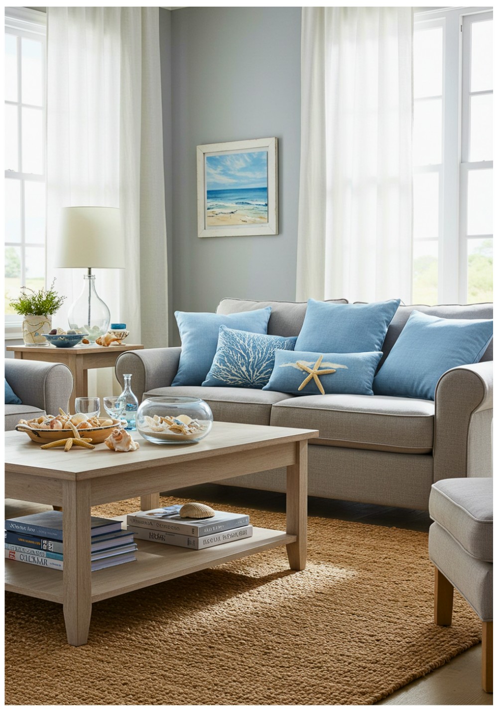Coastal Cool Grey Living Space