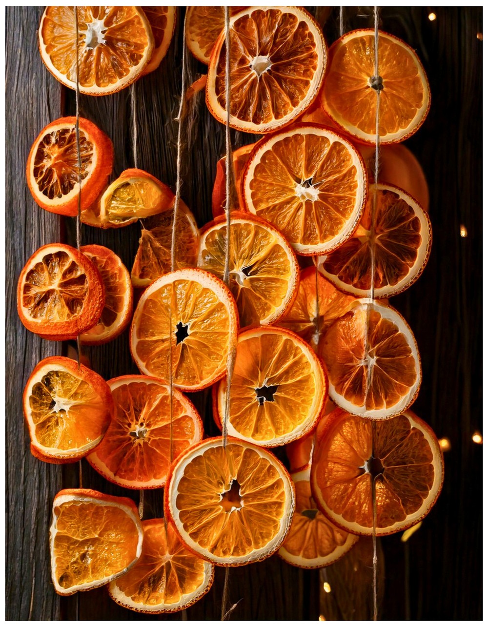 Dried Orange Slice Garland