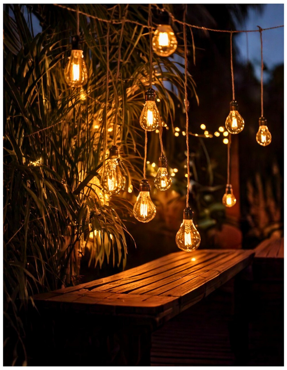 Fairy Lights or String Lights for Evening Glow