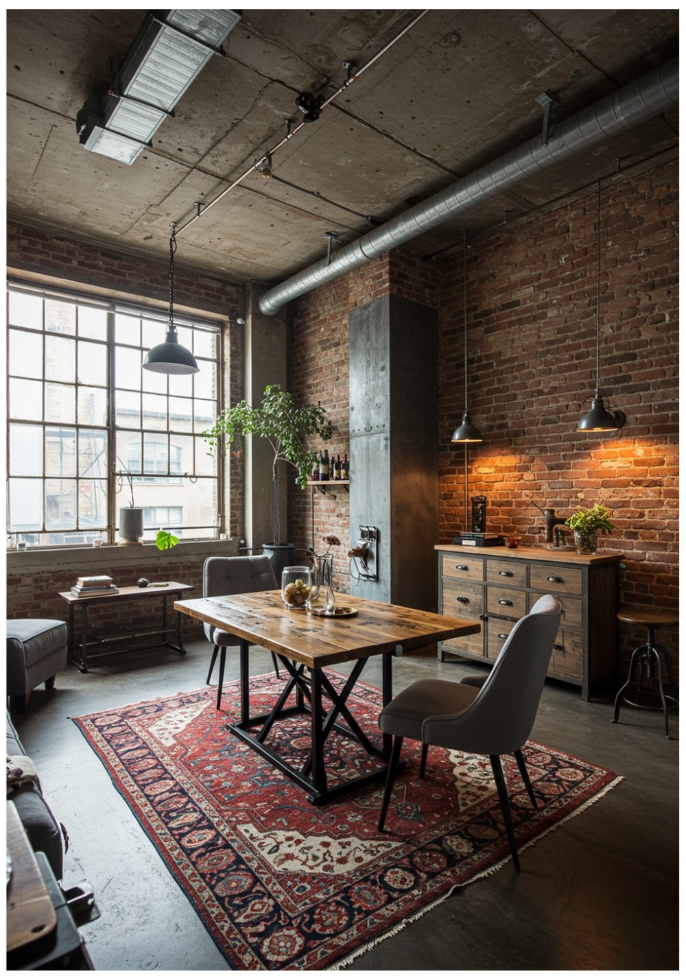 Industrial Loft Style Space