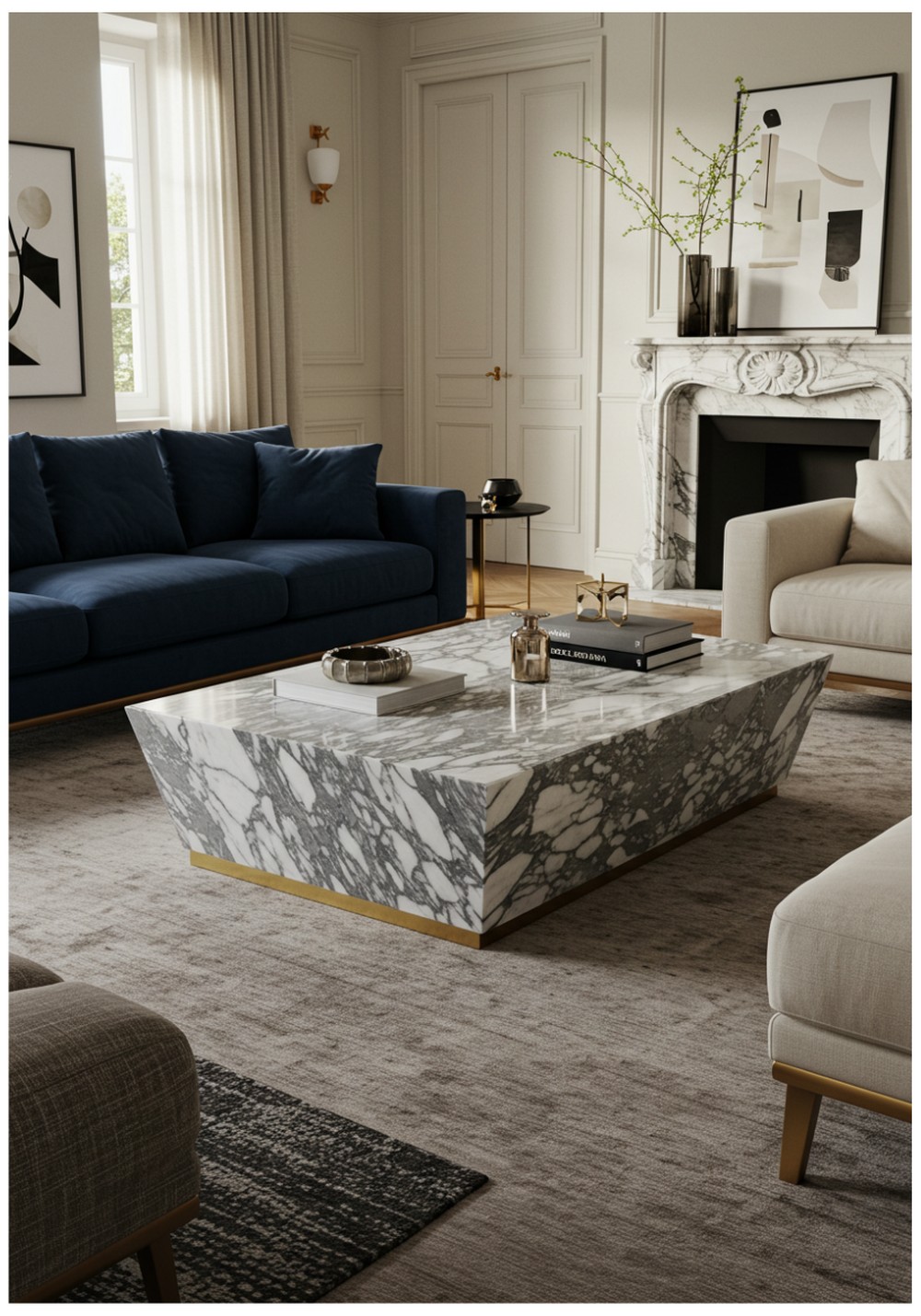 Marble Coffee Tables Statement Pieces