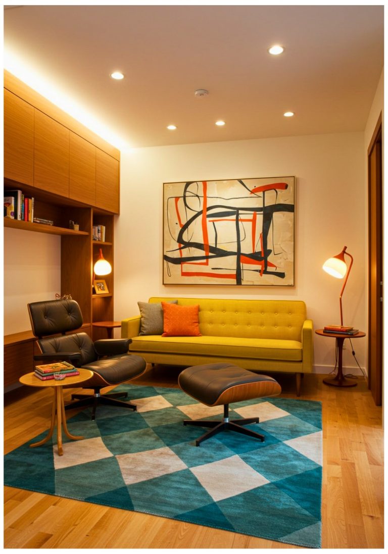 Mid-Century Modern Compact Design