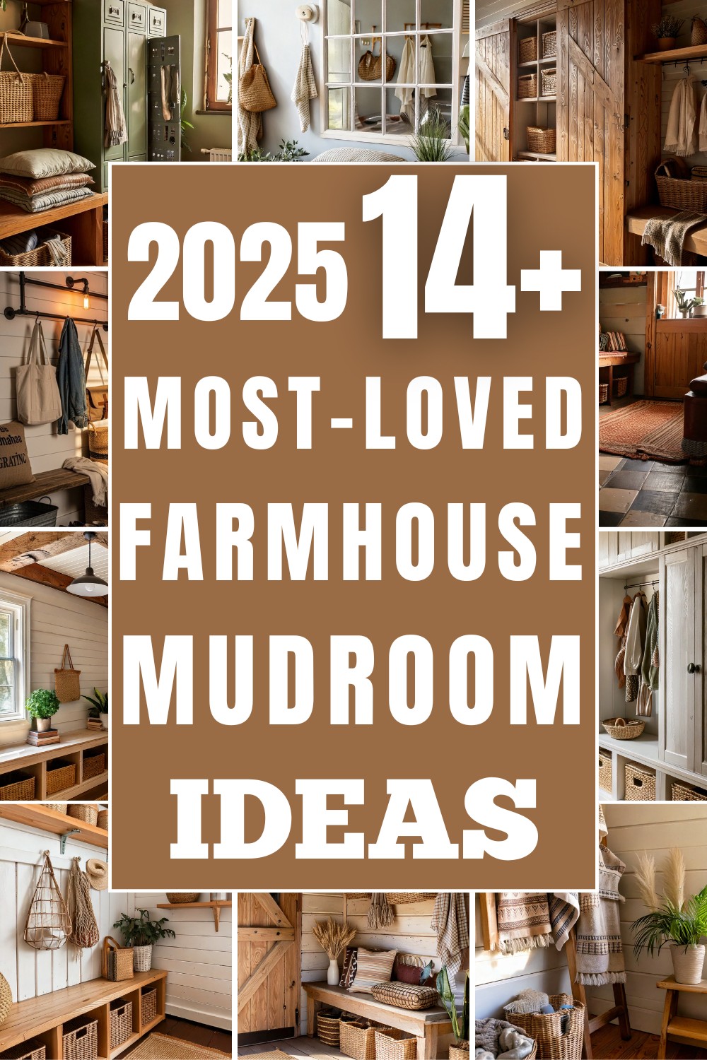 Most-Loved Farmhouse Mudroom Ideas