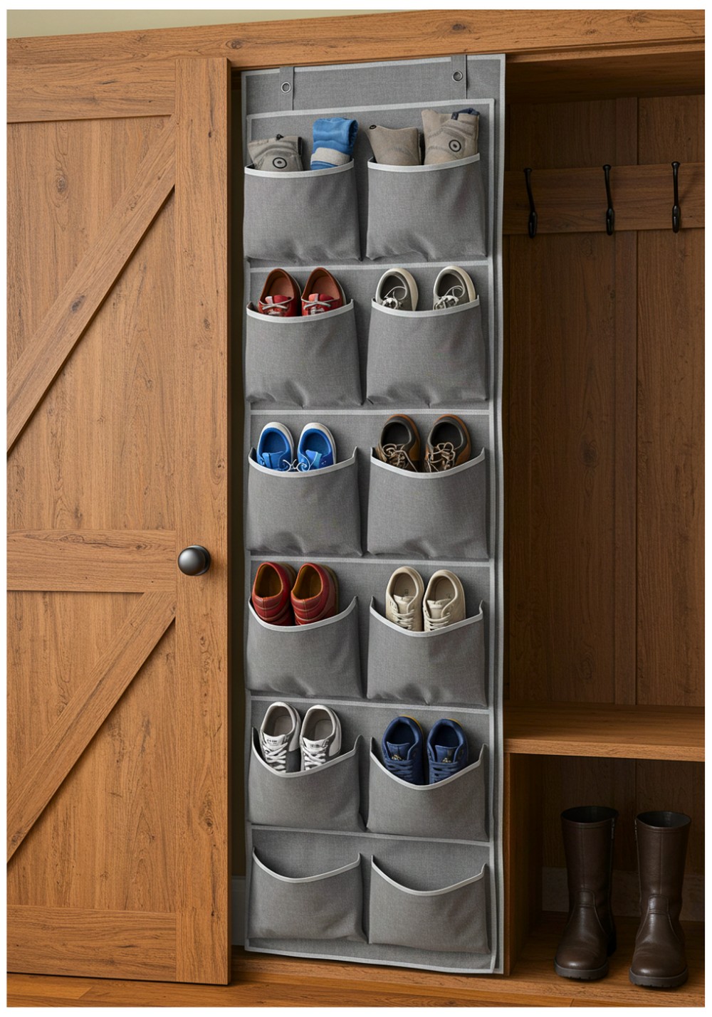 Over-the-Door Shoe Organizer