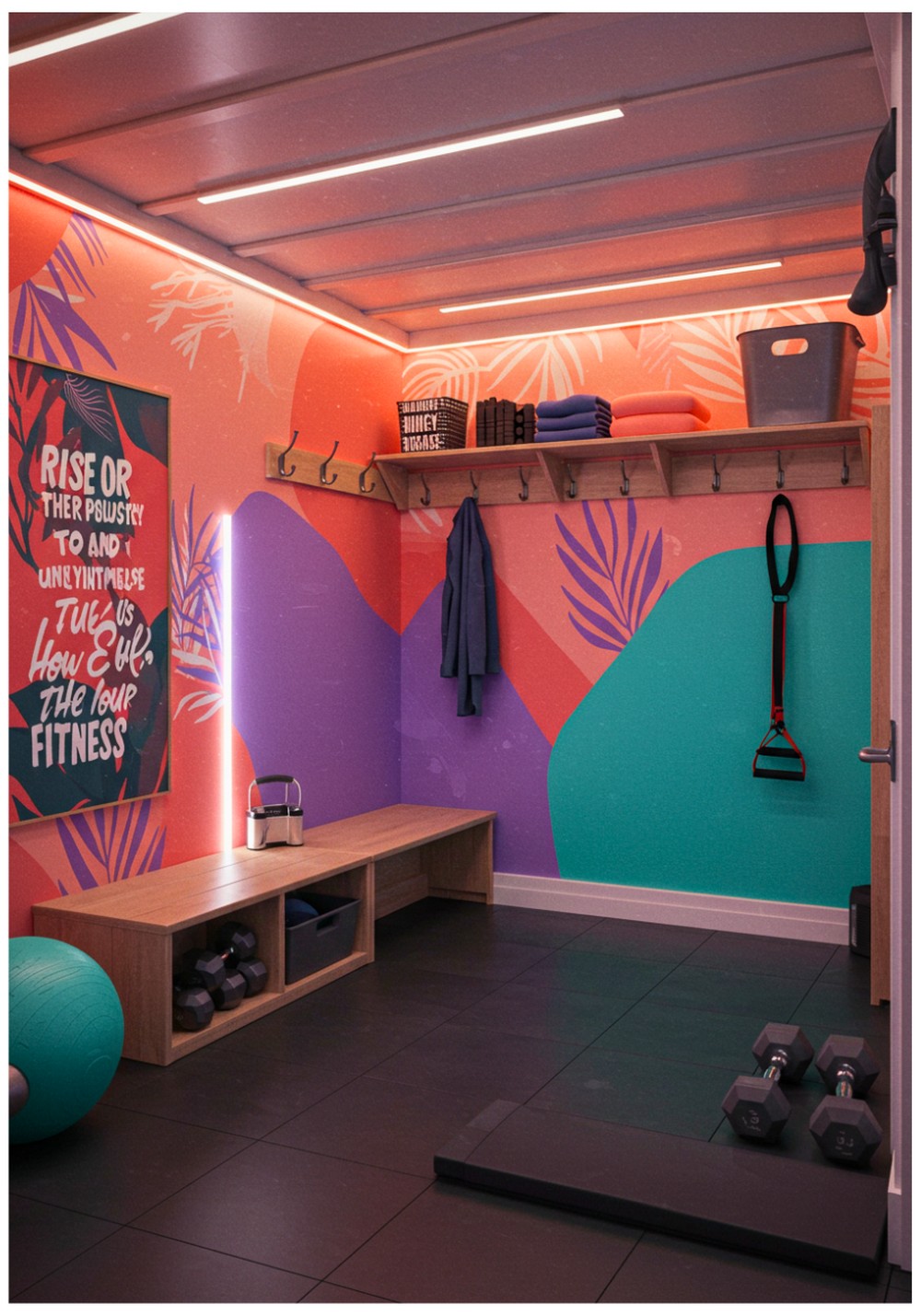 Personalized Decor Ideas to Elevate Your Mudroom Gym