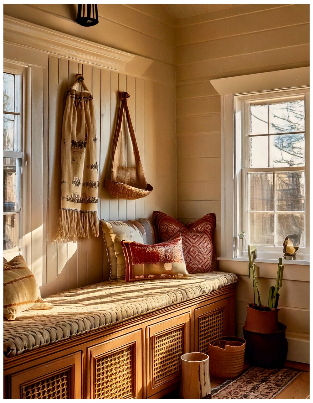 Traditional Colonial Wainscoting Details