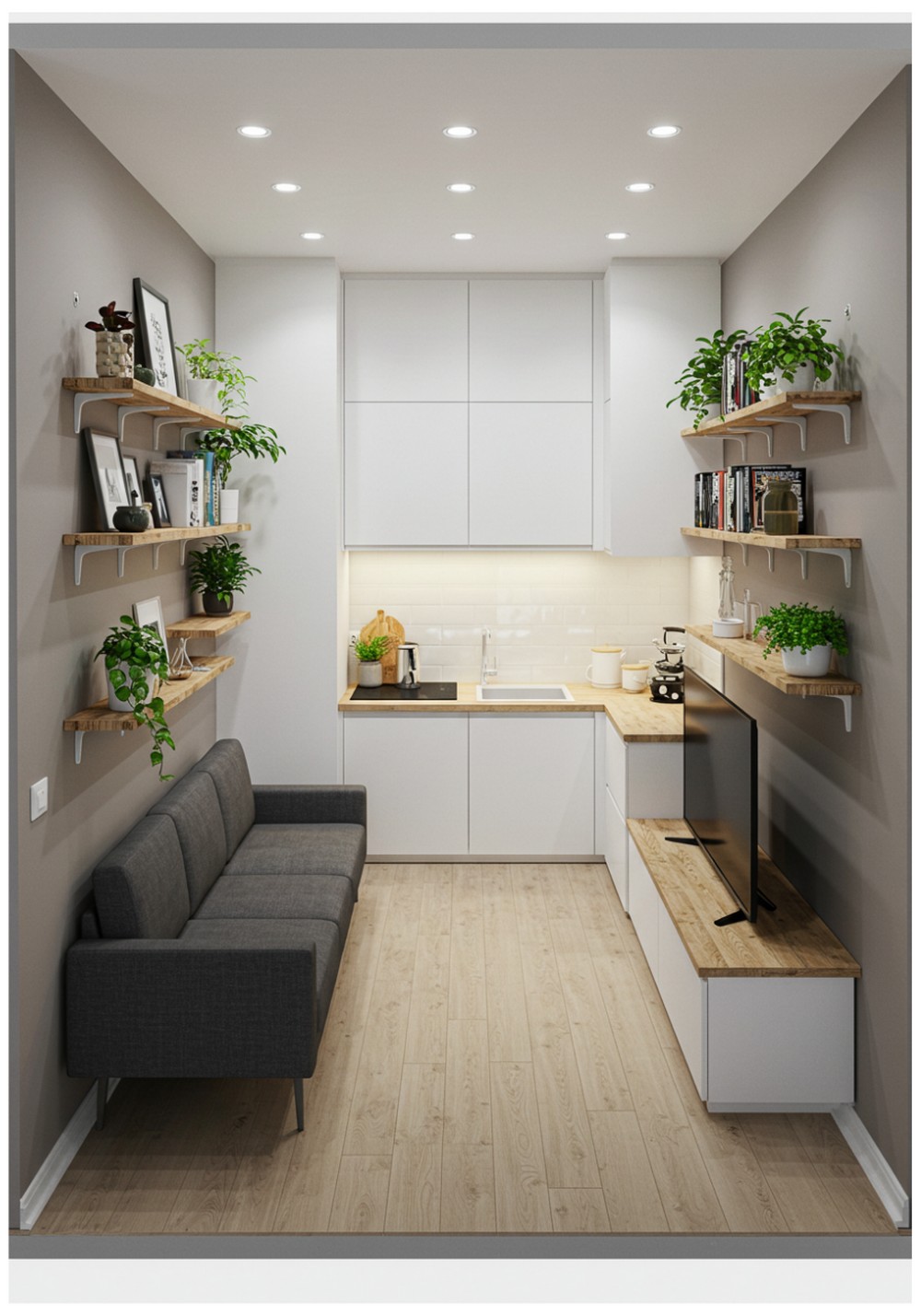 Vertical Storage Maximizes Floor Space