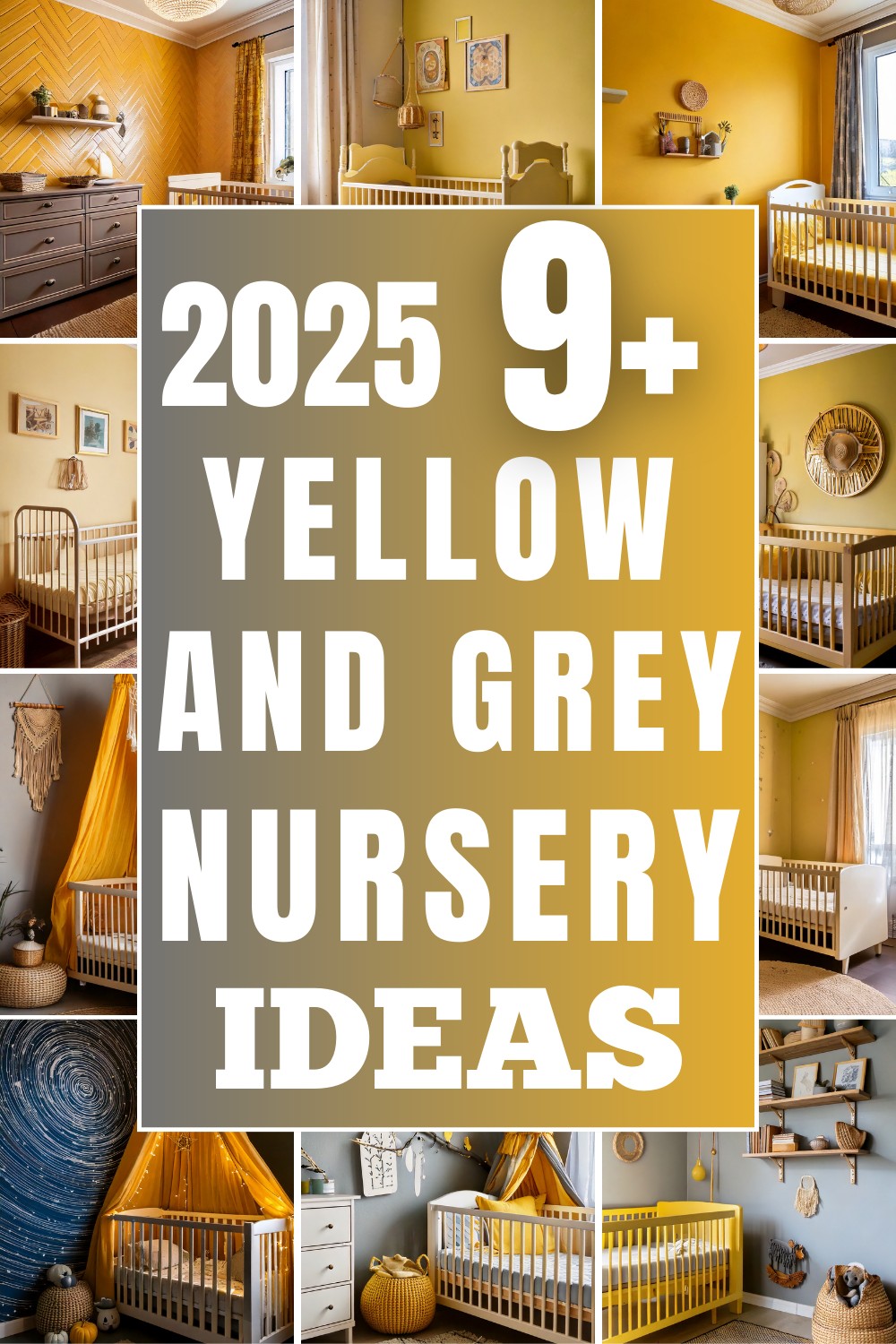 Yellow and Grey Nursery Ideas