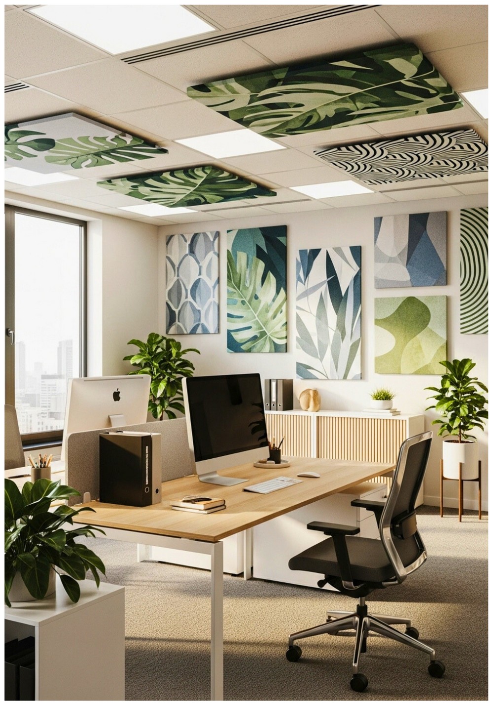 Acoustic Panels Install Sound-Absorbing Art Panels for Better Audio Quality