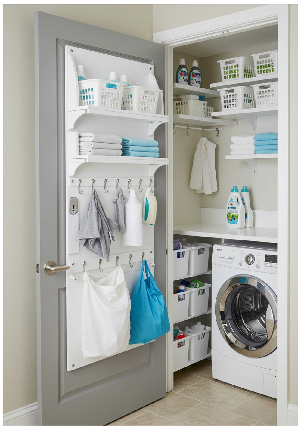 Behind-Door Organization System