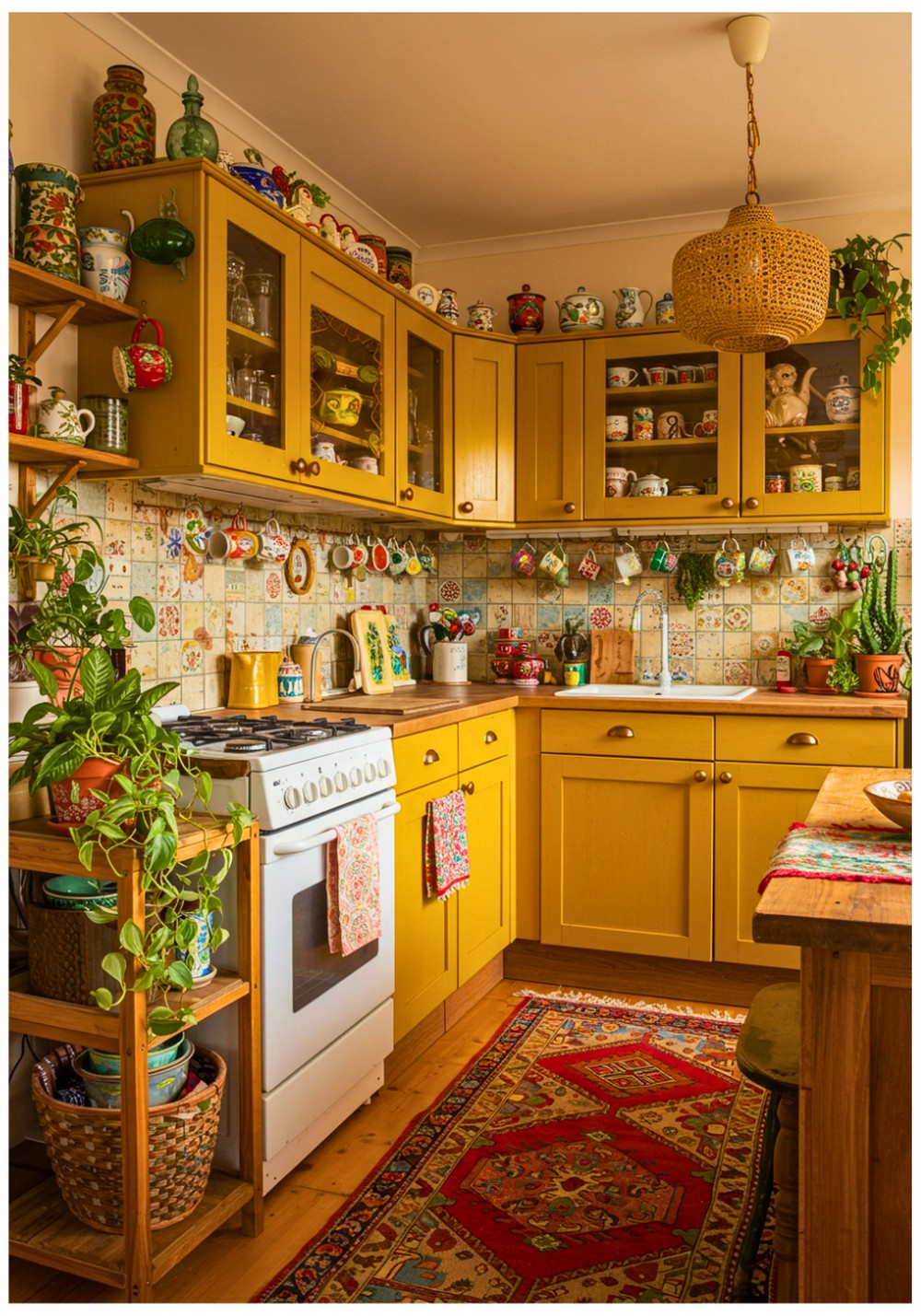 Bohemian Mustard Kitchen