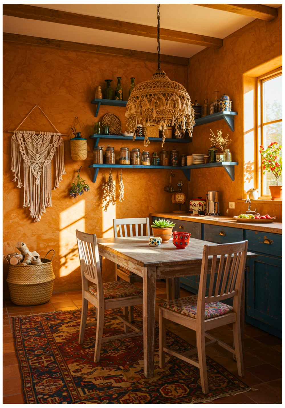 Bohemian Sand Kitchen