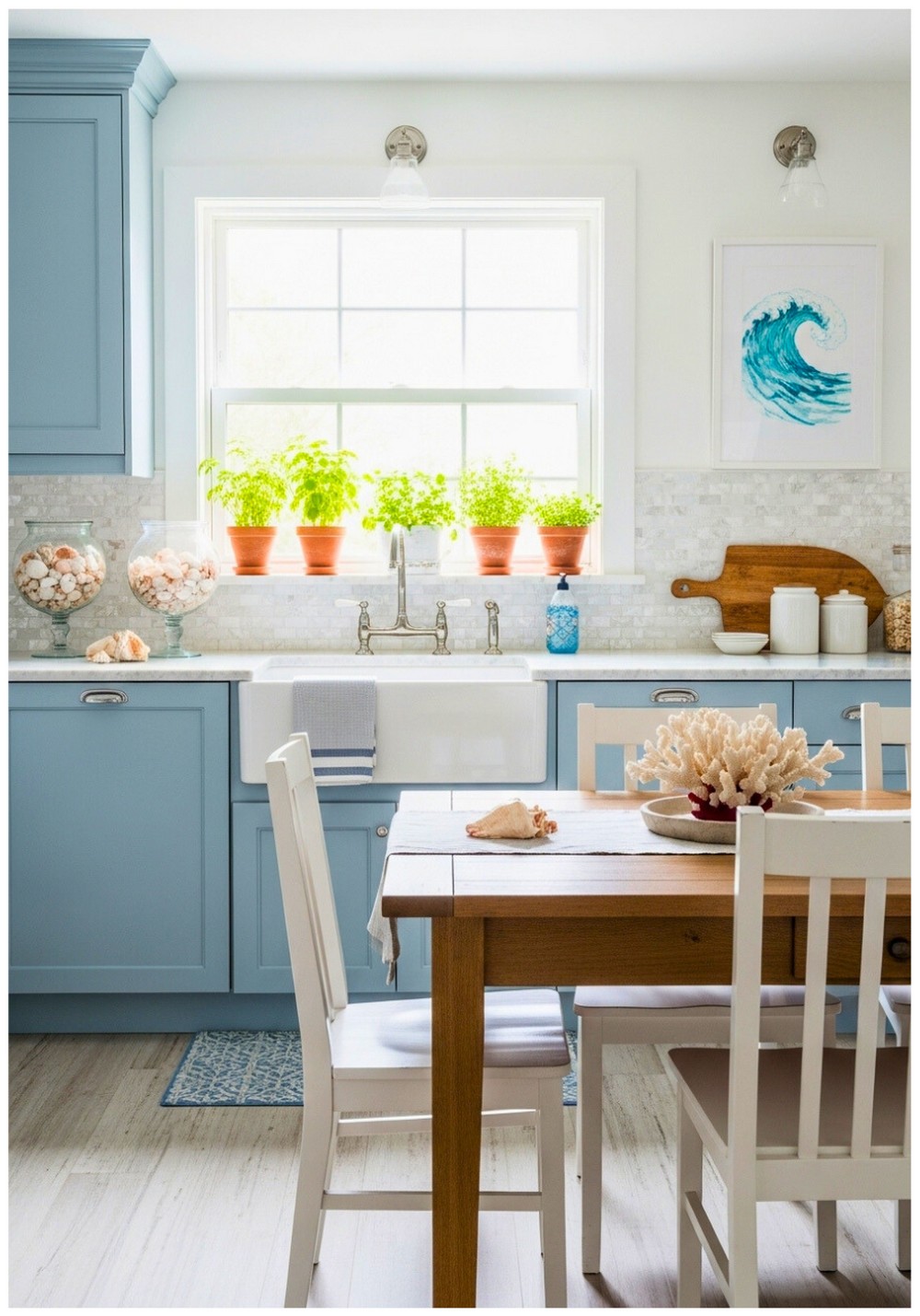 Coastal Cottage Dusty Blue