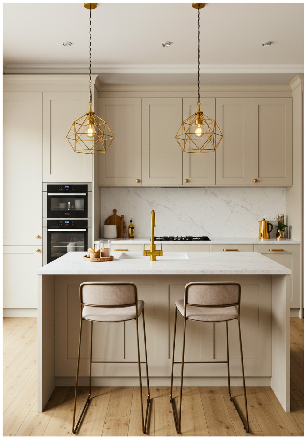 Contemporary Bronze Kitchen