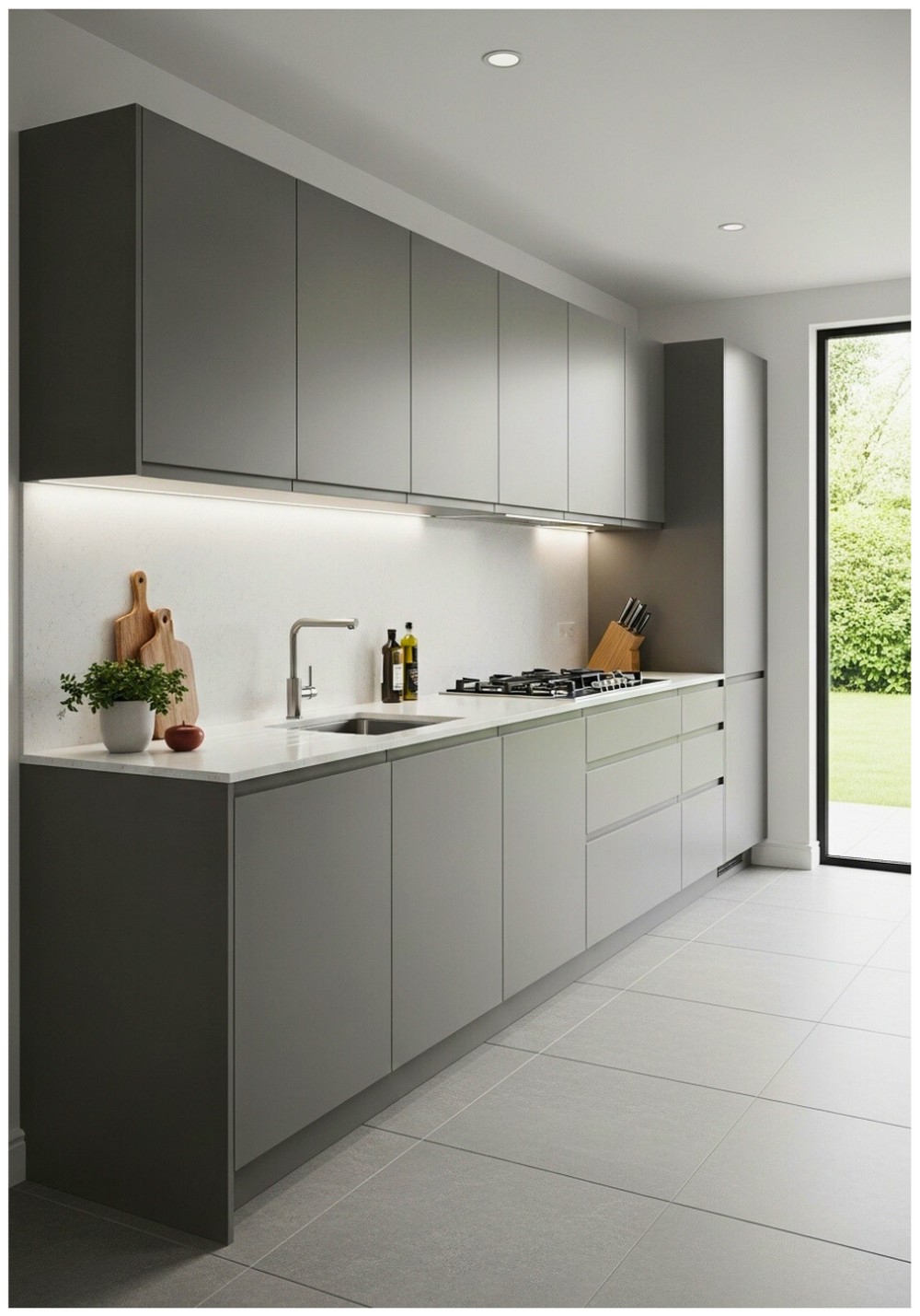 Contemporary Handleless Cabinet Systems