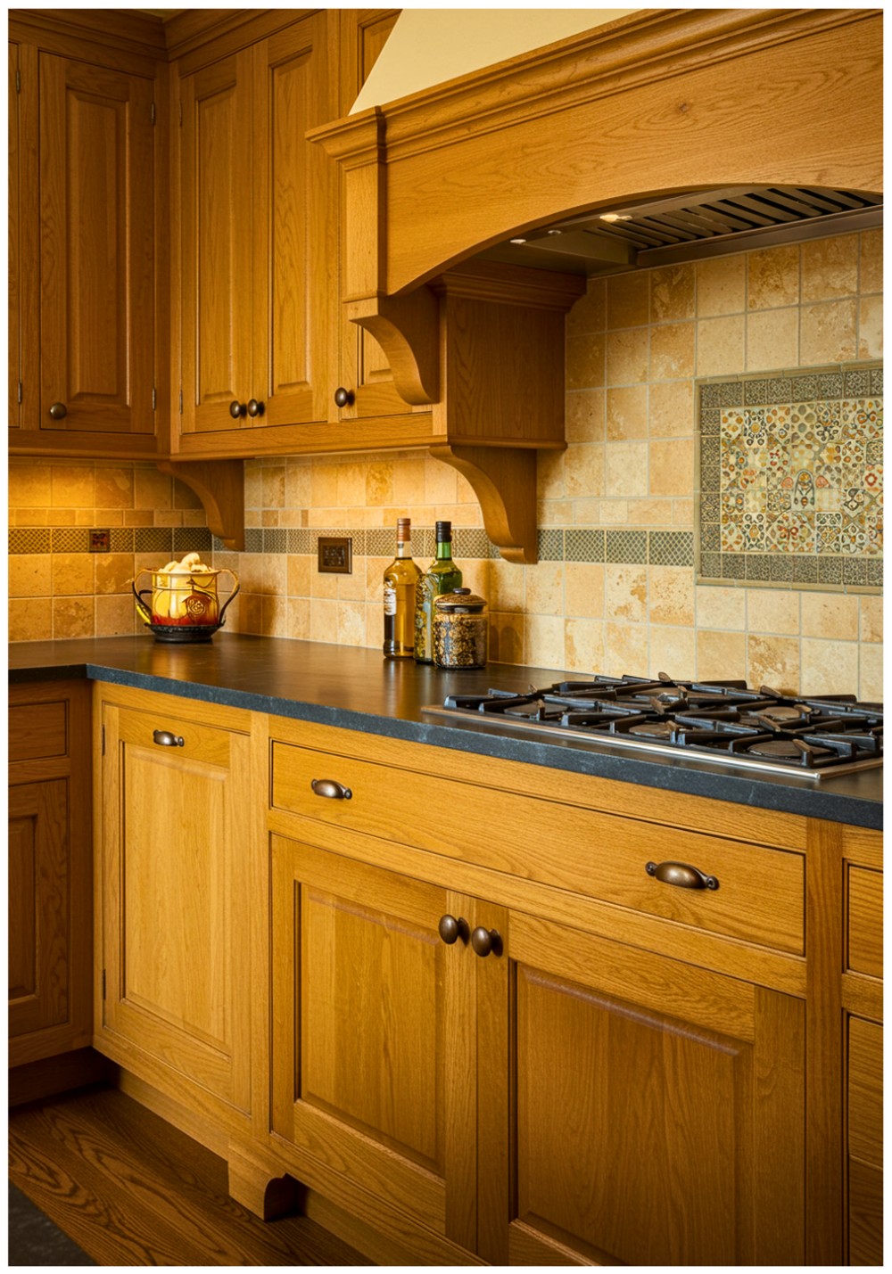 Craftsman Pistachio Kitchen