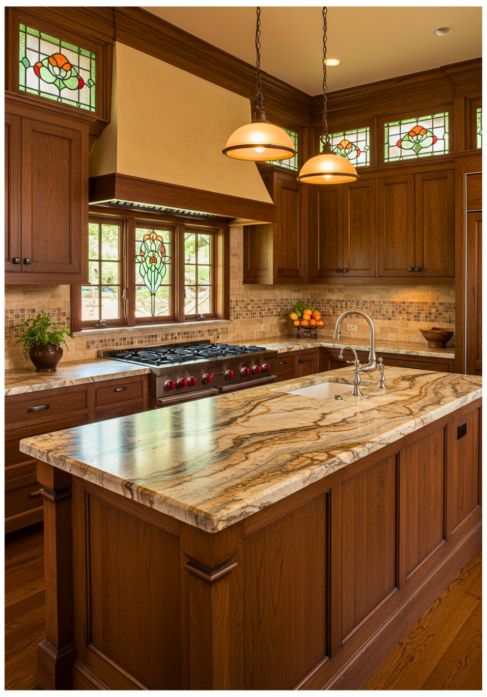 Craftsman Stone Benchtop Kitchen