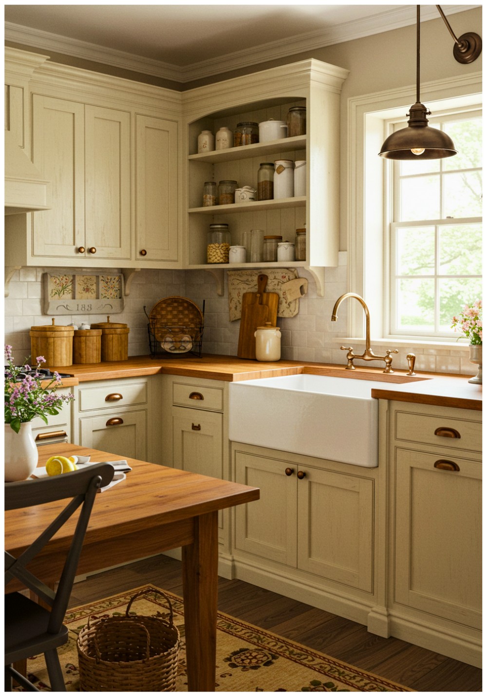 Farmhouse Bronze Kitchen
