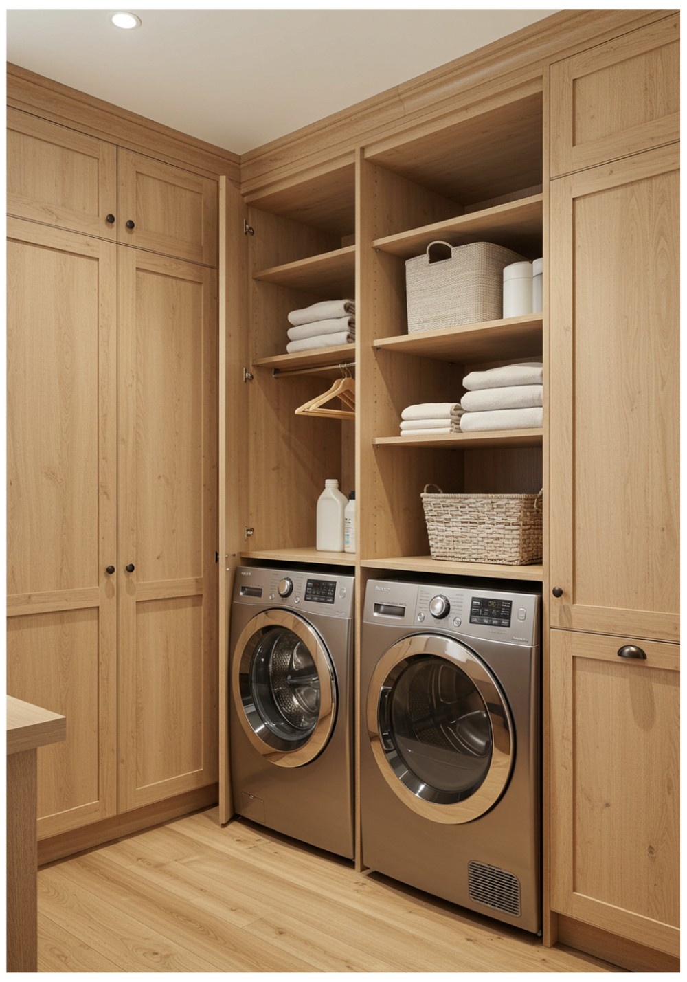 Floor-to-Ceiling Custom Cabinetry