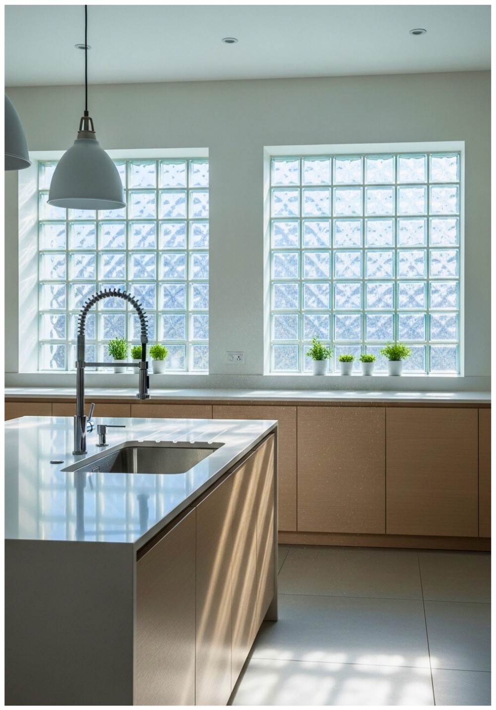 Glass Block Window Installations