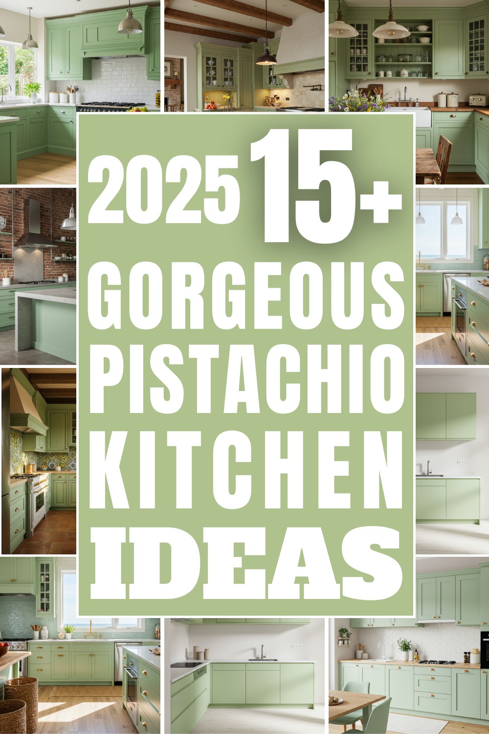 Gorgeous Pistachio Kitchen Ideas