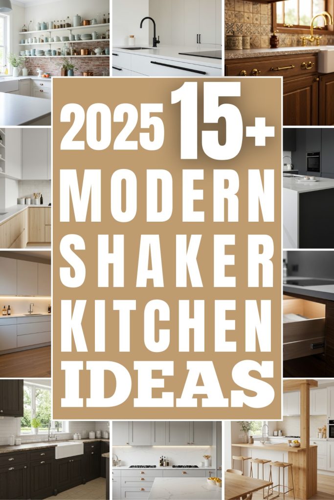 15 Inspiring Modern Shaker Kitchen Ideas to Refresh Your Home - The ...