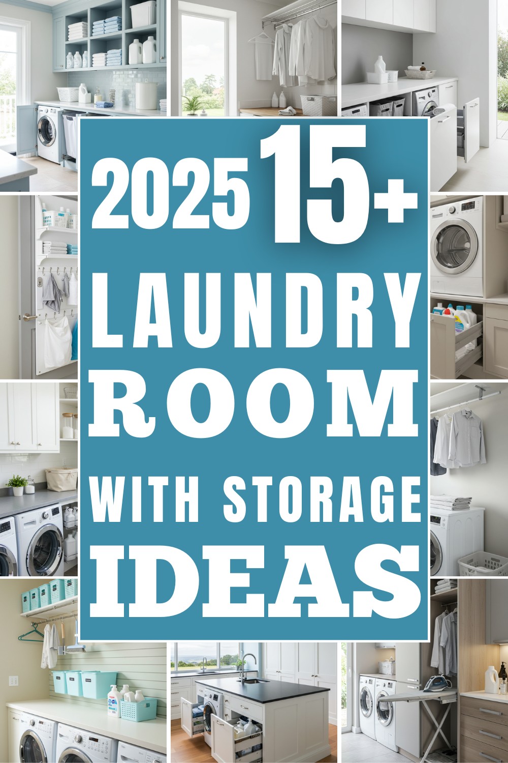 Laundry Room With Storage Ideas