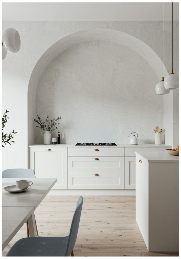 15 Stunning Modern Kitchen Arch Design Inspirations - The Newlywed