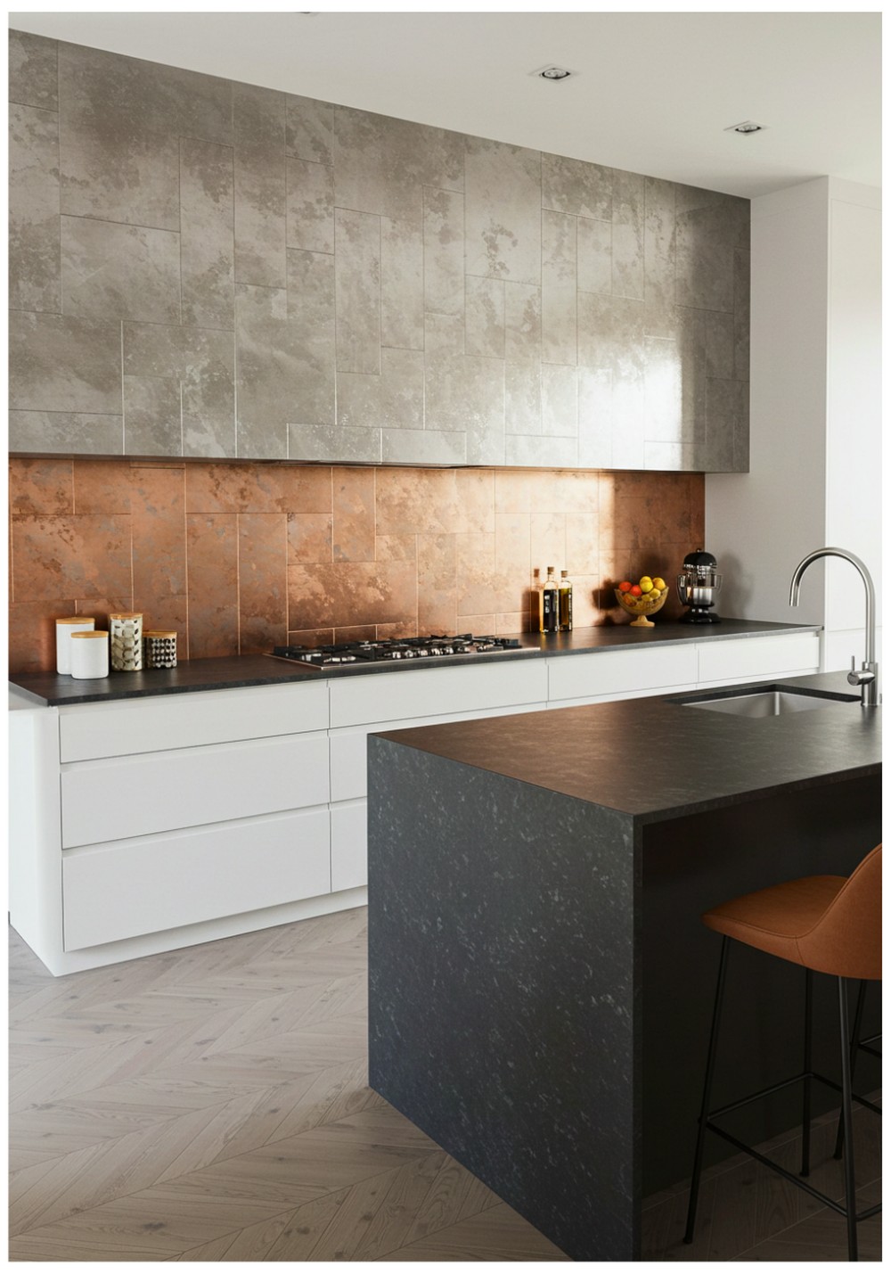 Metal Tile Contemporary Shine