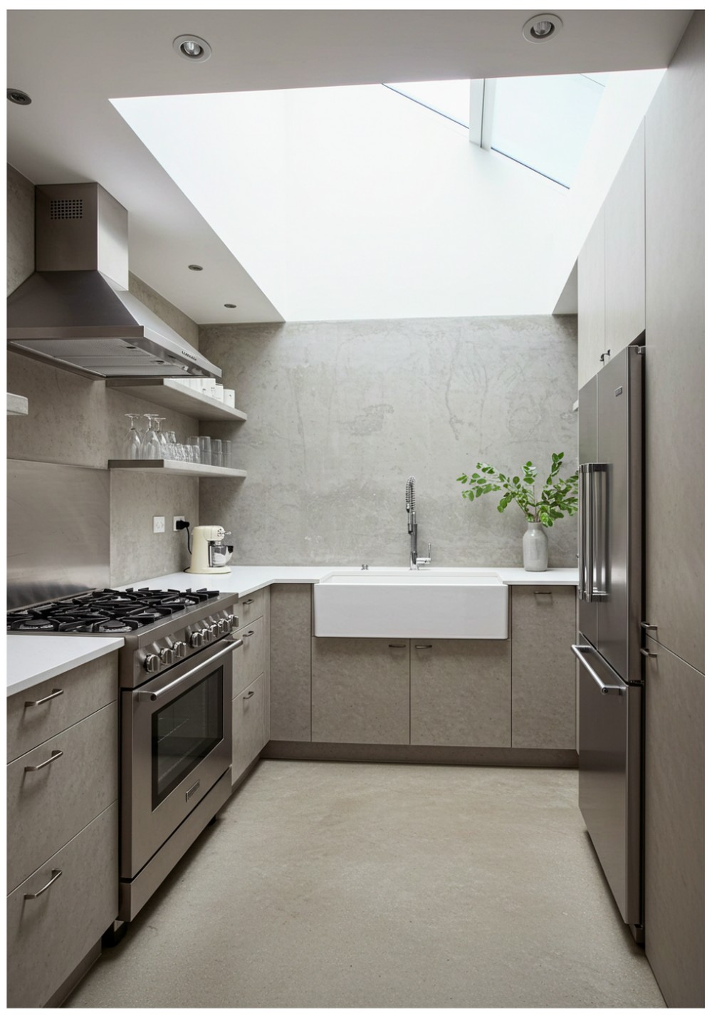 Minimalist Concrete Surface Finish