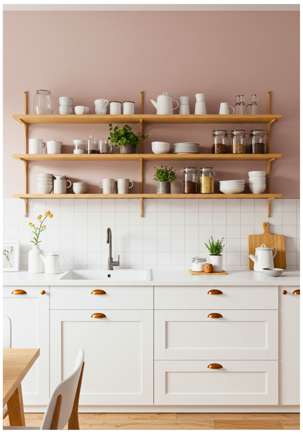 Minimalist Open Shelving Systems